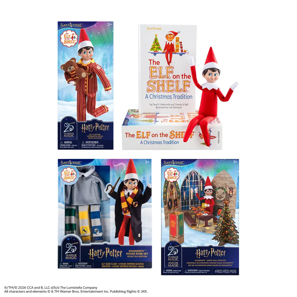 PRE-ORDER | Scout Elf® Boxset + Harry Potter™ Bundle