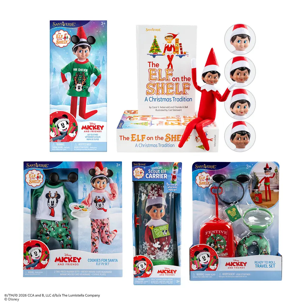 PRE-ORDER | Scout Elf® Boxset + Disney’s Mickey & Friends Bundle