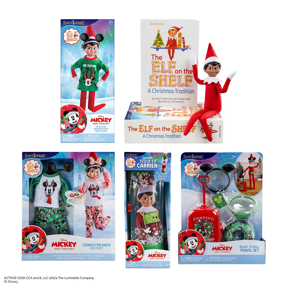 PRE-ORDER | Scout Elf® Boxset + Disney’s Mickey & Friends Bundle