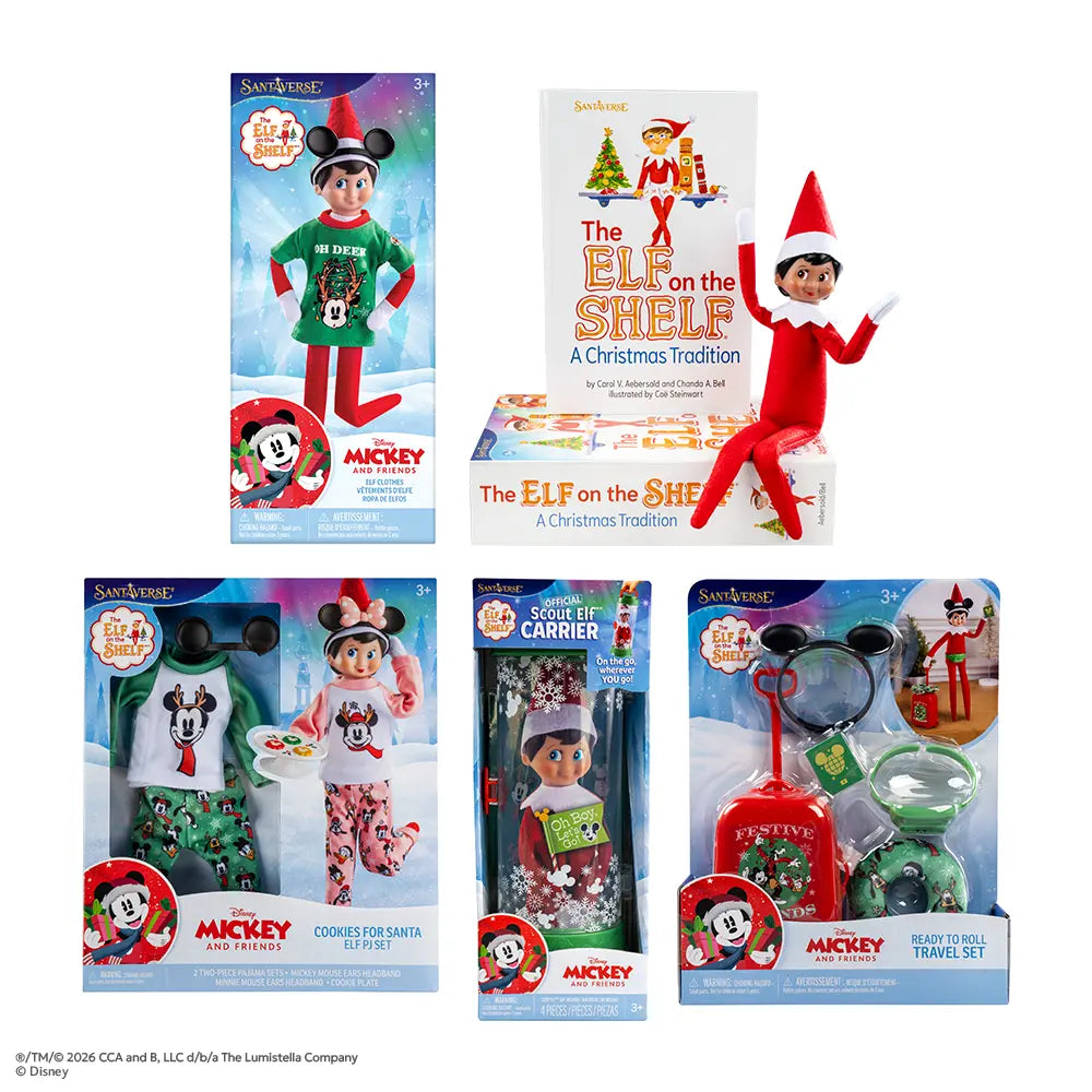 PRE-ORDER | Scout Elf® Boxset + Disney’s Mickey & Friends Bundle