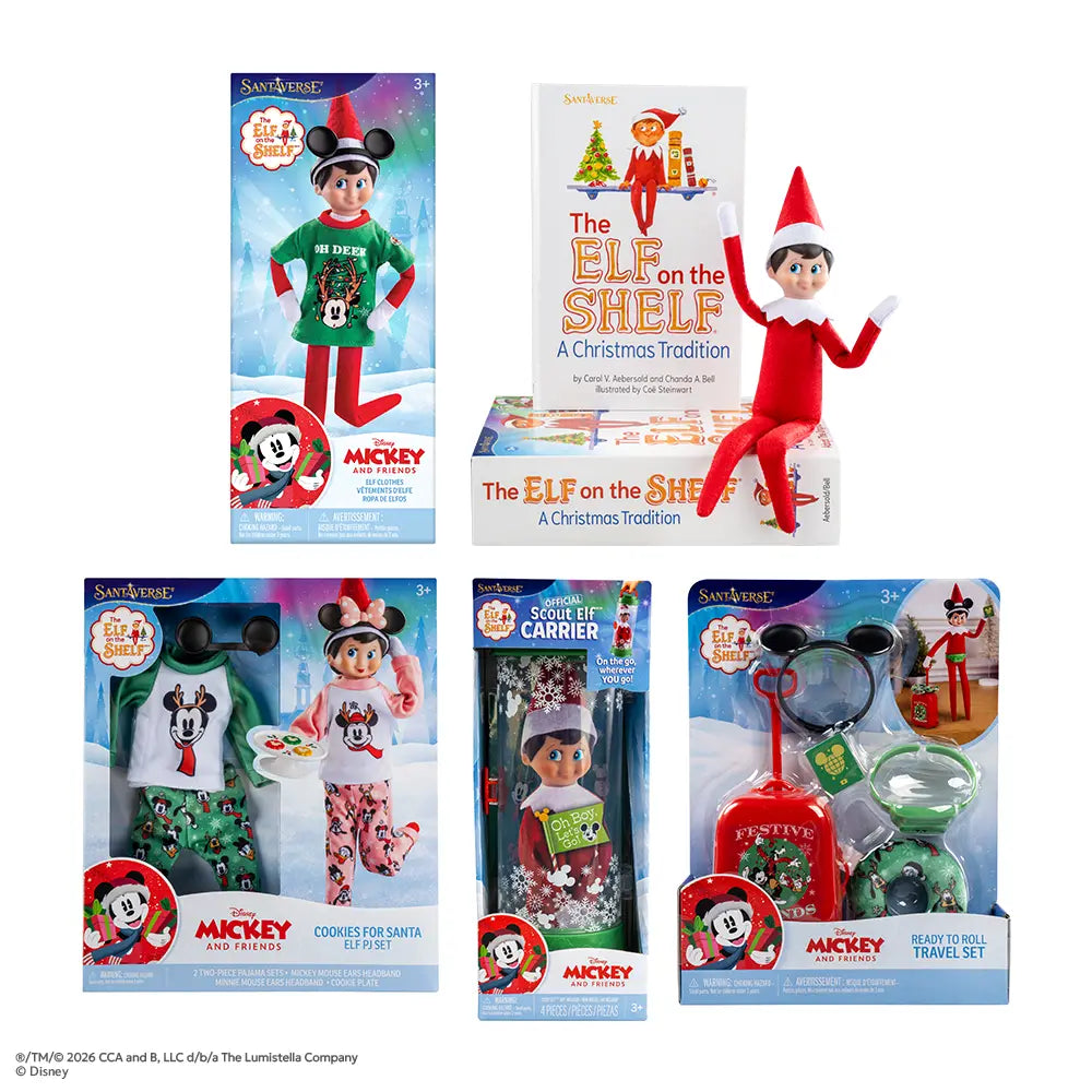 PRE-ORDER | Scout Elf® Boxset + Disney’s Mickey & Friends Bundle