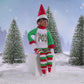 Claus Couture Collection® Comfort & Joy PJs video of a 360 degree turnaround of the product donned by a Scout Elf® friend