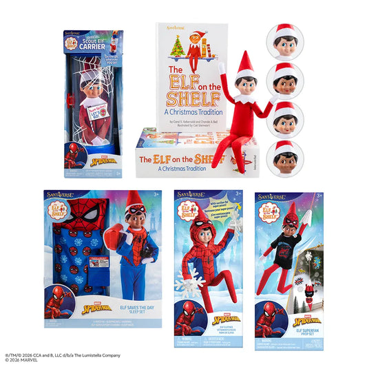PRE-ORDER | Scout Elf® Boxset + Marvel Spider-Man Bundle