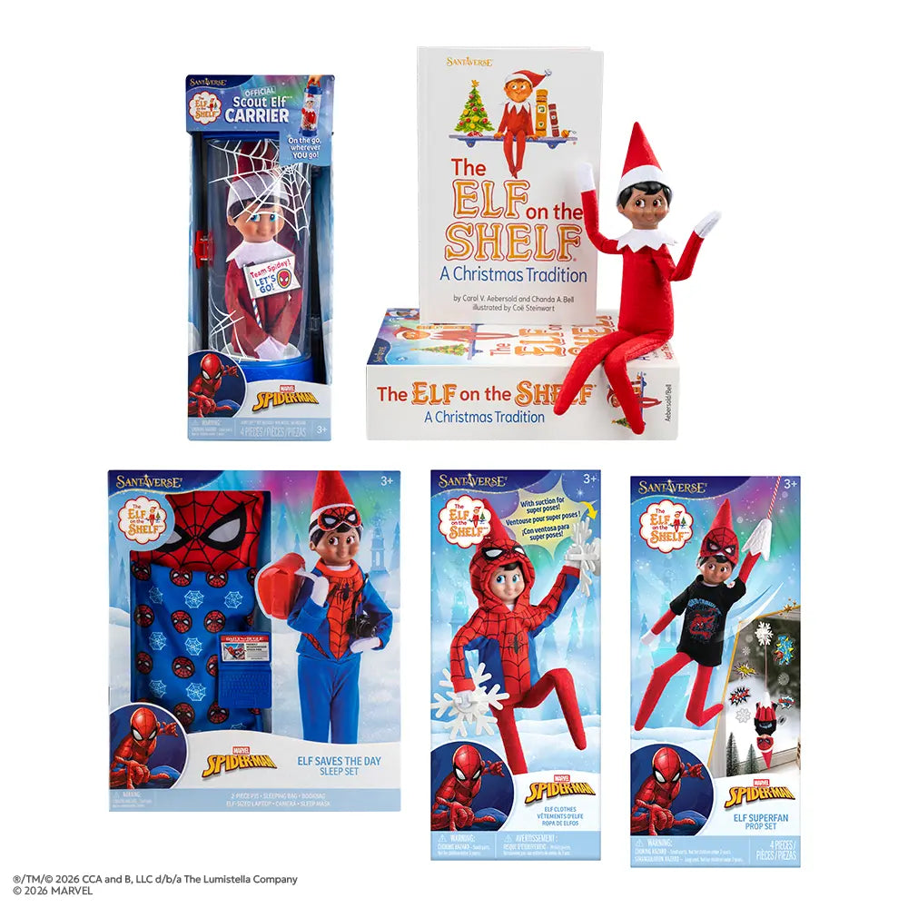PRE-ORDER | Scout Elf® Boxset + Marvel Spider-Man Bundle