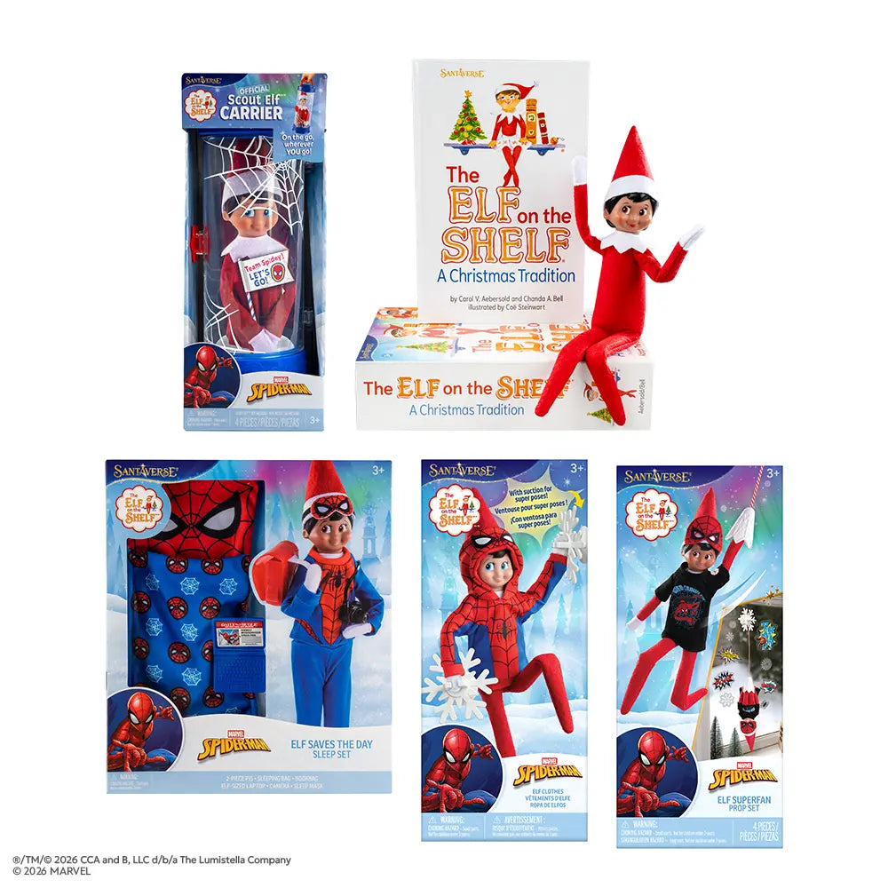 PRE-ORDER | Scout Elf® Boxset + Marvel Spider-Man Bundle