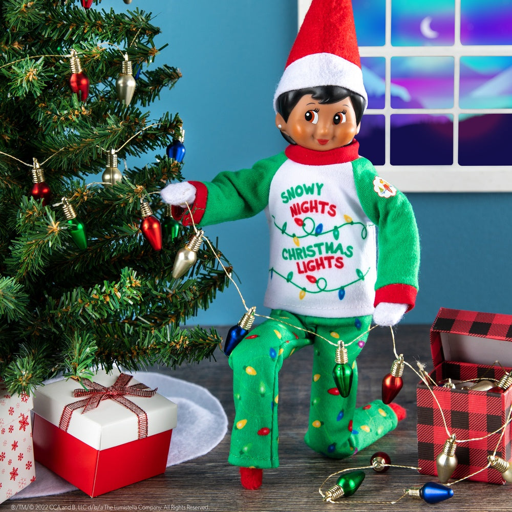 Claus Couture Collection® Snowy Nights PJs – Santa's Store: The Elf on the  Shelf®