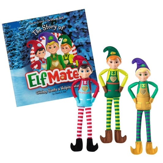 Elf Mates® Three-Pack & Storybook
