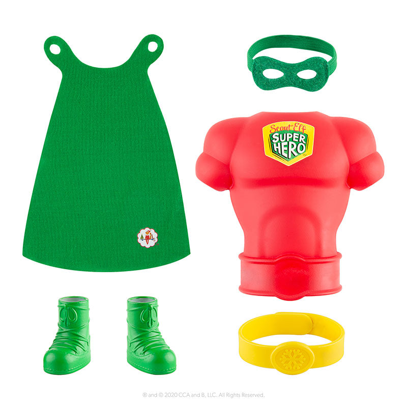 Claus Couture Collection® Mighty Superhero: Outfit Silo