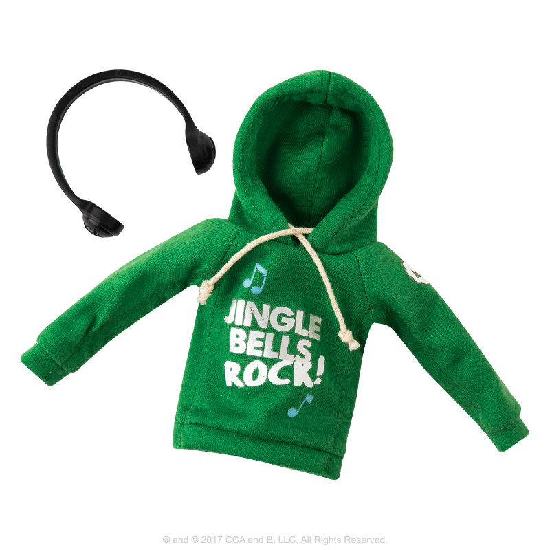 Claus Couture Collection® Jingle Jam Hoodie: Hoodie and Headphones