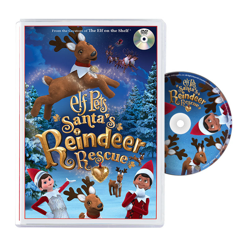 Elf Pets: Santa's Reindeer Rescue DVD: Front of Packaging