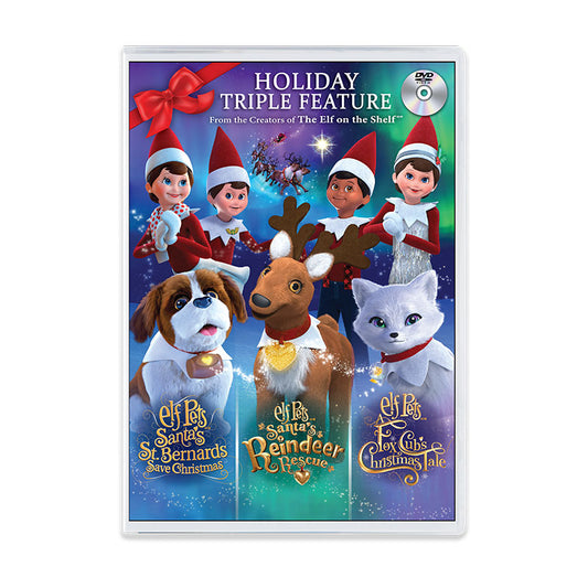 Elf Pets Tri-Pack DVD: Front of Packaging