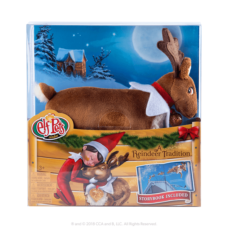 Elf Pets® A Reindeer Tradition: Front of Packaging