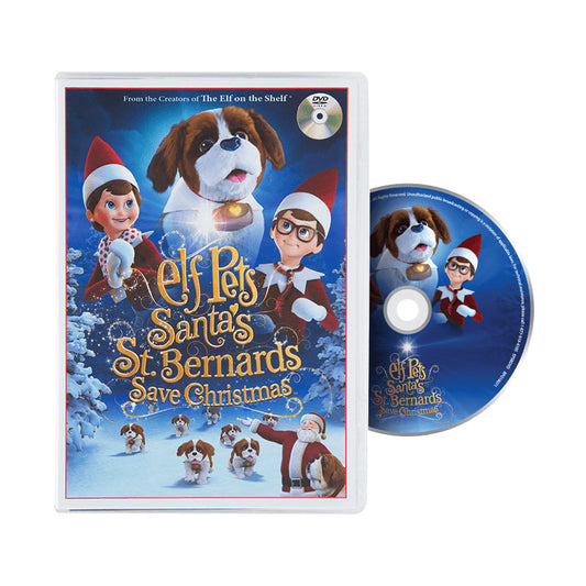Elf Pets®: Santa’s St. Bernards Save Christmas DVD: Front of Case