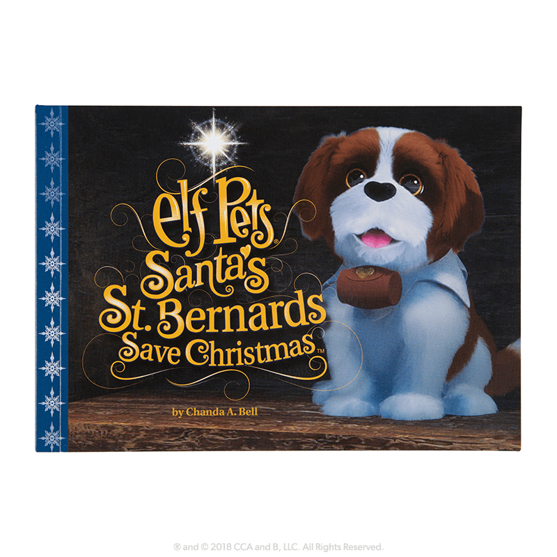 Elf Pets®: Santa’s St. Bernards Save Christmas: Front of Storybook