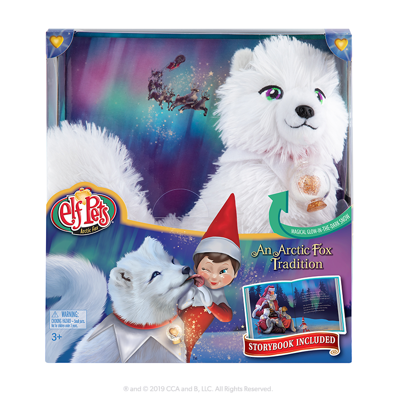 Elf Pets®: An Arctic Fox Tradition: Front of Packaging